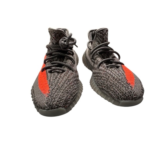 Yeezy Boost 350 V2 Gray and Orange Size 8 - Picture 2 of 7